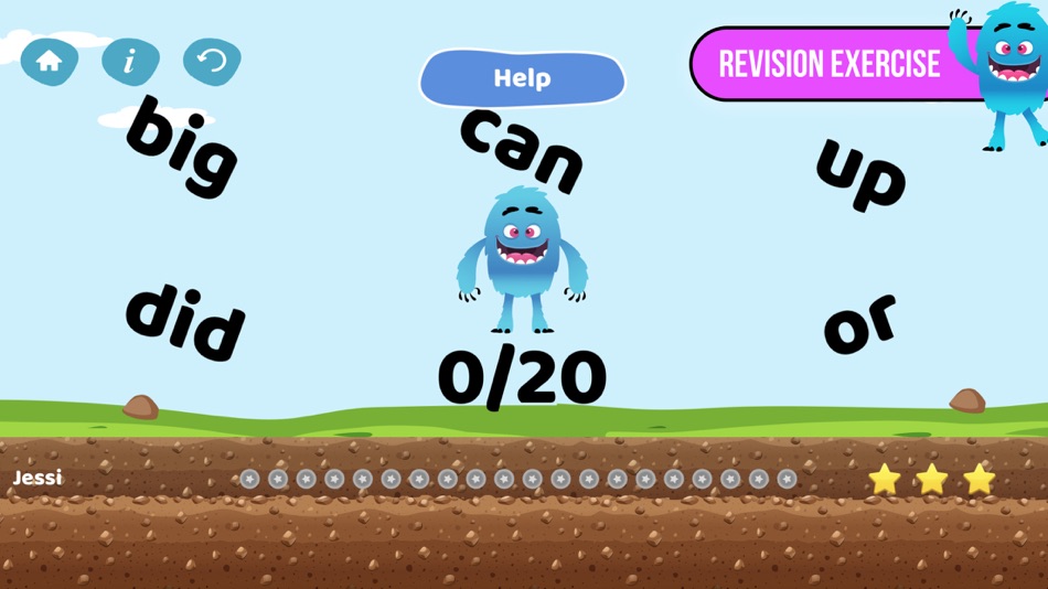 #7. Monster Words Game (iOS) 由: Sproutskools