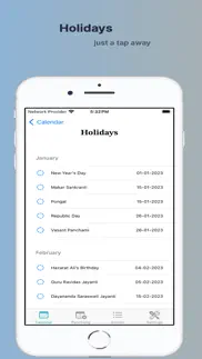 calendar and panchang iphone screenshot 2