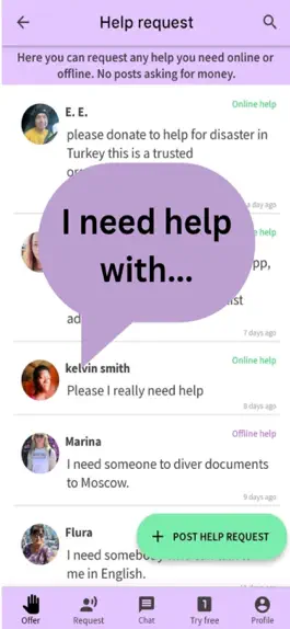 Game screenshot Can help: offer, accept help hack