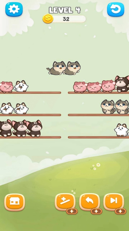 #2. Dog Sort-Color Games (iOS) 由: Hong Kong Qihang Network Technology Limited
