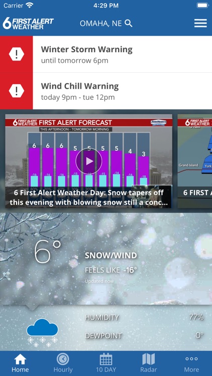 6 News First Alert Weather