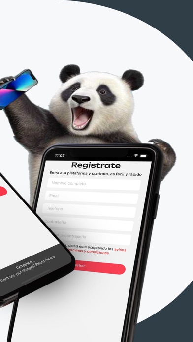 Panda Movil Screenshot