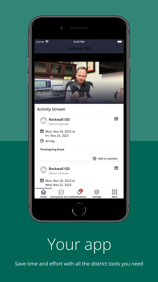 #1. Rockwall ISD (iOS) 由: ROCKWALL INDEPENDENT SCHOOL DISTRICT PUBLIC FACILITY CORPORATION