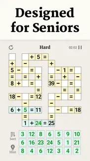 vita math puzzle for seniors iphone screenshot 1