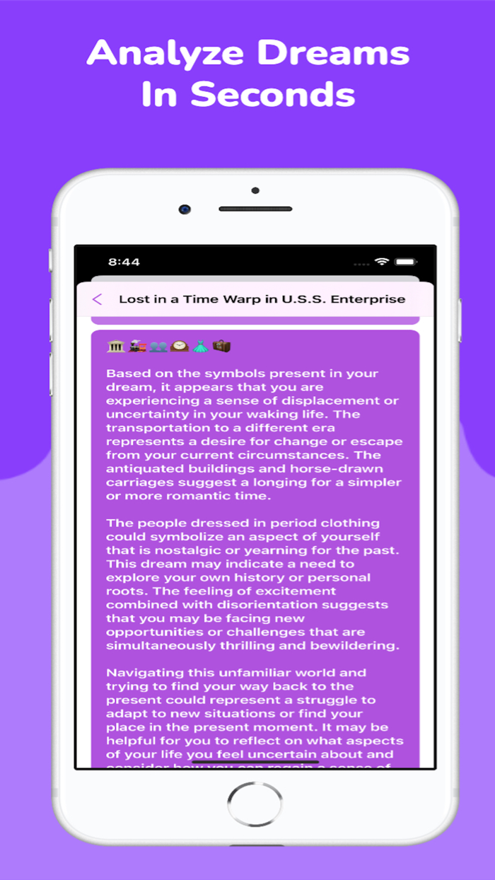 Dream Journal - Interpretation