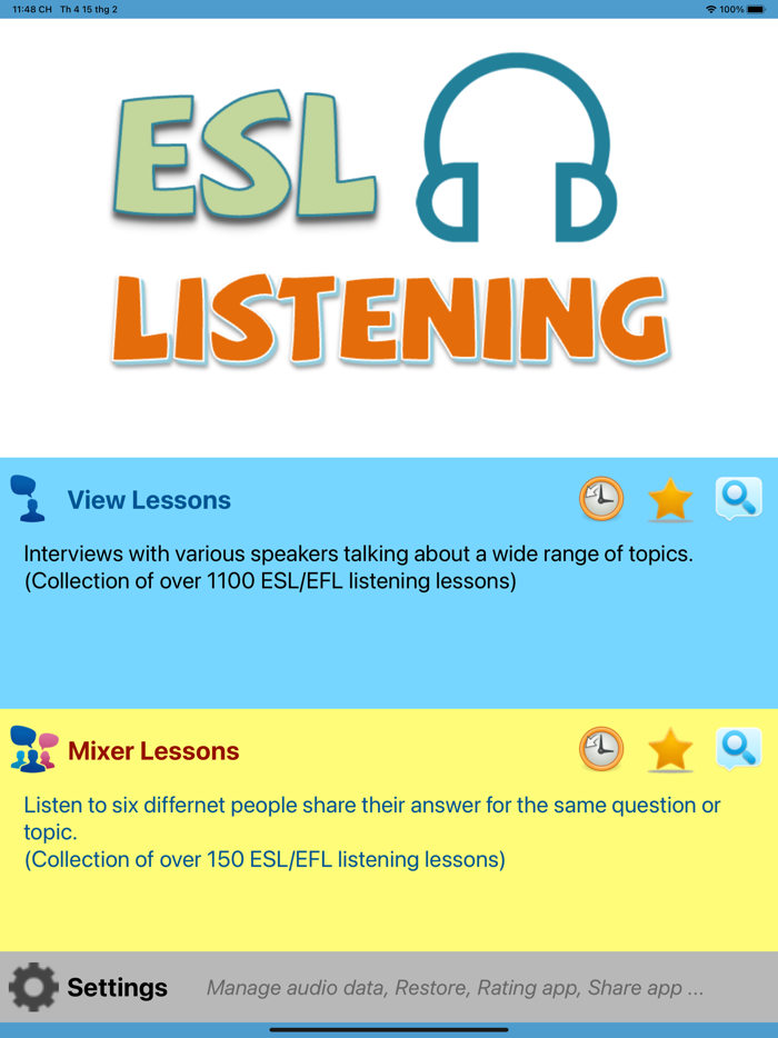 ESL Listening Practice