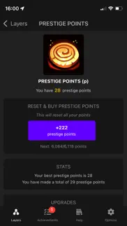 prestige tree: mobile iphone screenshot 1