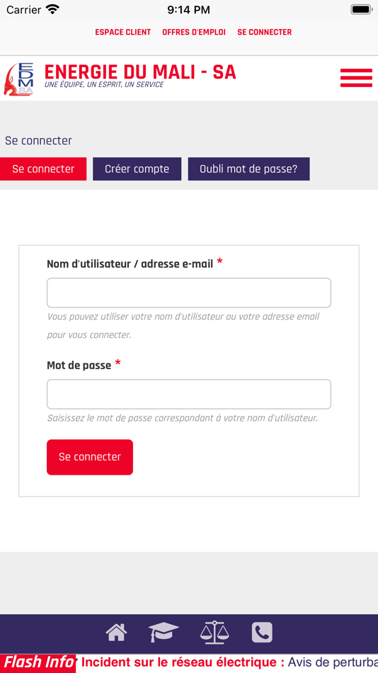 #2. EDMSA | AGENCE EN LIGNE (iOS) 由: ENERGIE DU MALI SA