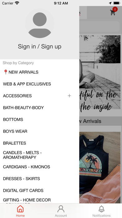 My Mariahs Boutique Screenshot