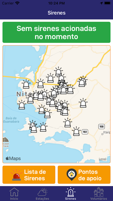 AlertaDCNIT Screenshot