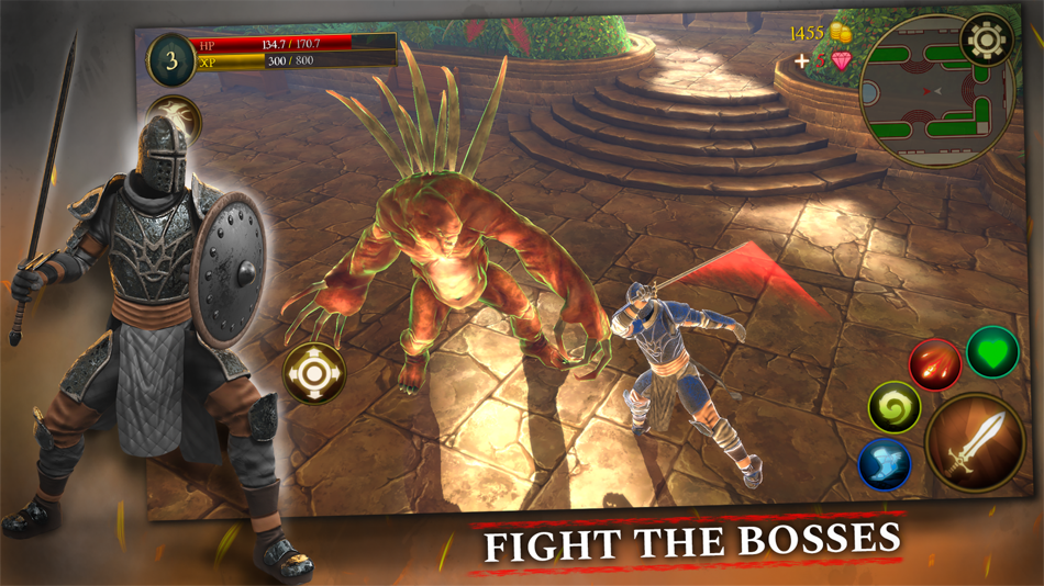 #5. TotAL RPG: Offline Epic Action (iOS) 由: TZAR games