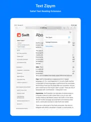 text zipym reading extension ipad resimleri 1