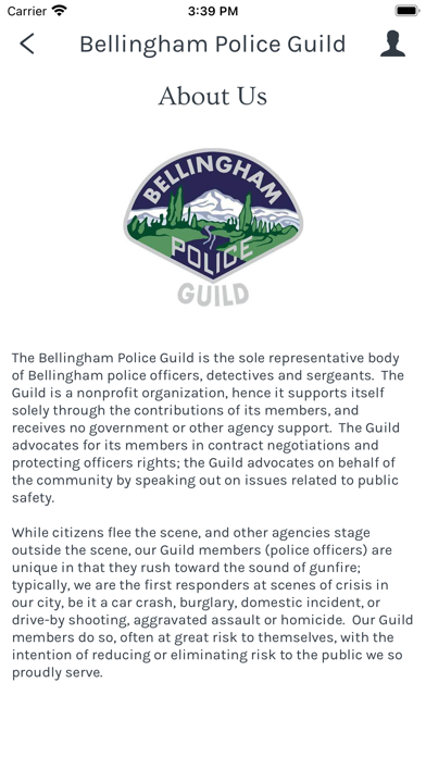 Bellingham Police Guild Screenshot