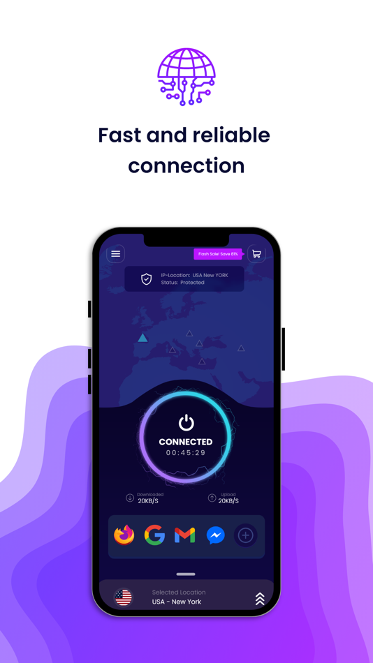 #1. SwoshsVPN: Fast & Secure VPN (macOS) Podle: ioTegrity Technology Inc.