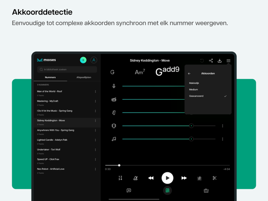 Moises: De App voor Muzikanten iPad app afbeelding 5