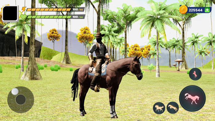 Wild Horse Survival Simulator