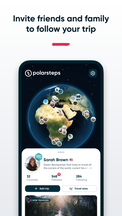 Polarsteps - Travel Tracker Screenshot