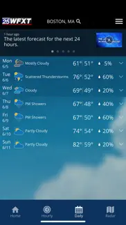 boston 25 weather iphone screenshot 3