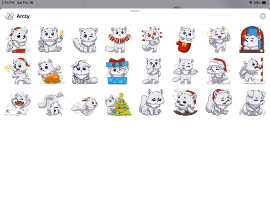 Screenshot #4 pour Cute Dog Emoji Funny Stickers