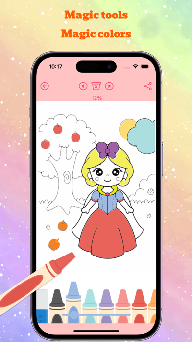 Coloring Pages: Princess Screenshot