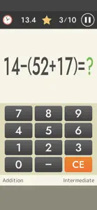 Mental Arithmetic Math screenshot #3 for iPhone