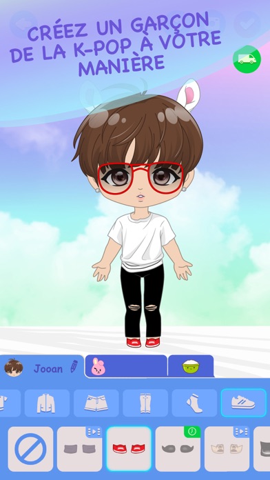 Screenshot #2 pour Idoles Kpop Jeu d'habillage
