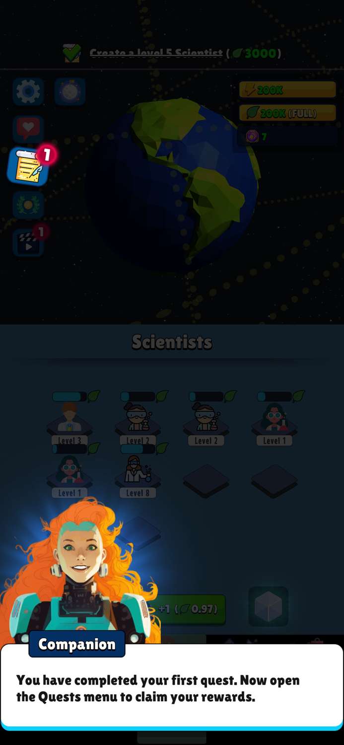 Ever Beyond Idle Space Game