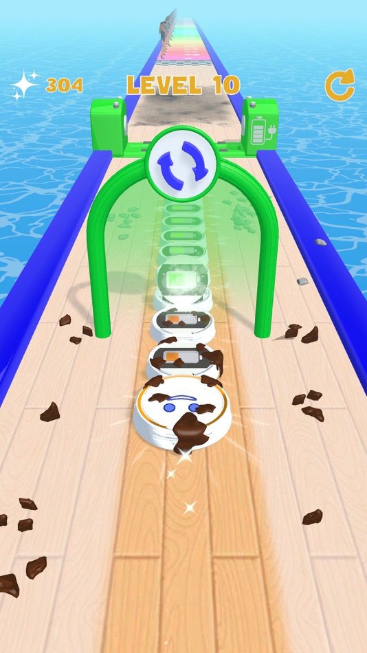 #7. Roomba Runner (iOS) 由: Elif Koc