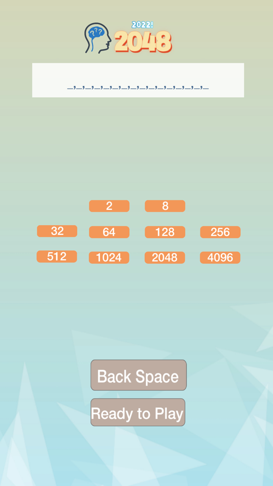 #4. 2048 -Merge Number to 2048 (iOS) 由: yan xu