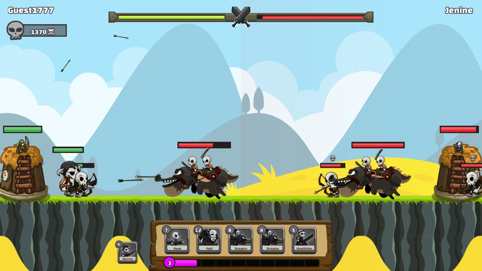 #4. Clash of Skulls Empire (iOS) 来自: Cangul Kocuk