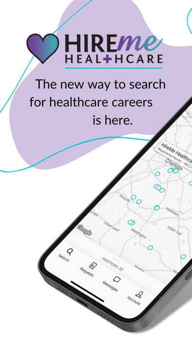 HireMe Healthcare Screenshot