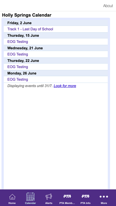 Holly Springs Elementary Screenshot