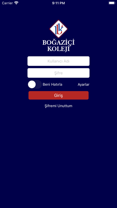 Boğaziçi Koleji Screenshot