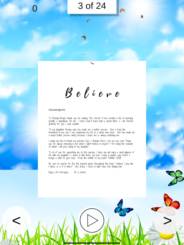 Believe by Tana Grover