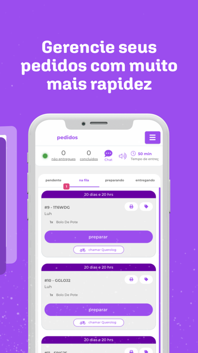 Quero Delivery para Parceiros Screenshot