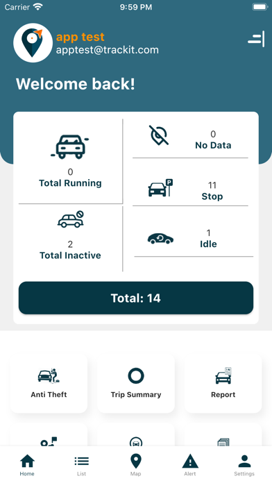 Trackit Nepal Screenshot