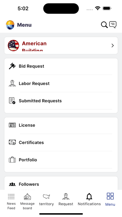The Construction Platform Screenshot