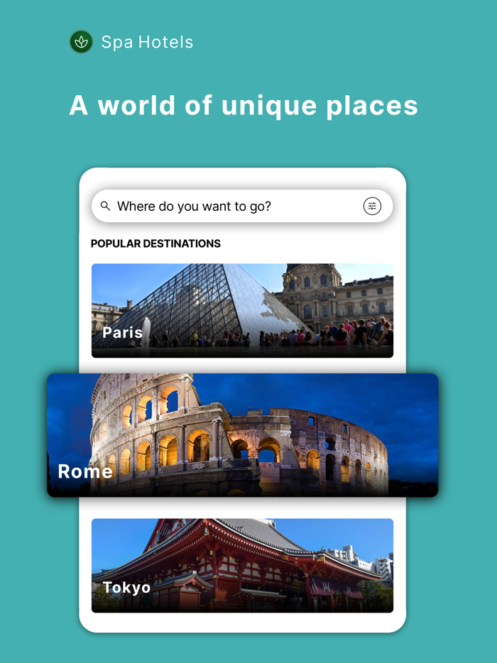 Hotels and Spas near me