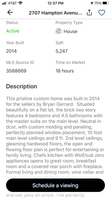 LA Luxury Homes Screenshot