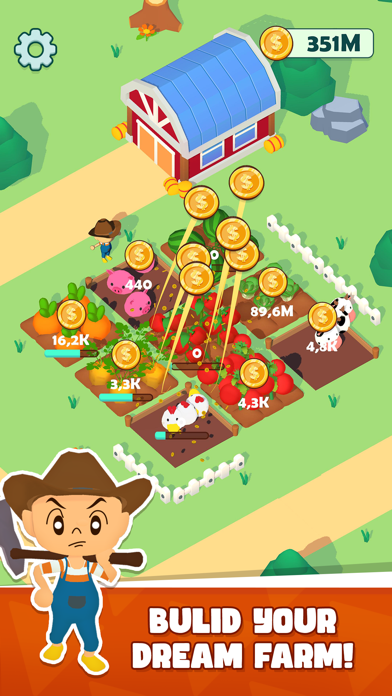 Farm Land: Idle Tycoon Screenshot