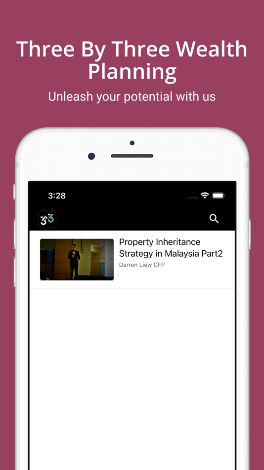 #2. Three By Three Wealth Planning (iOS) 由: WIMAG CONSULTING GROUP SDN BHD