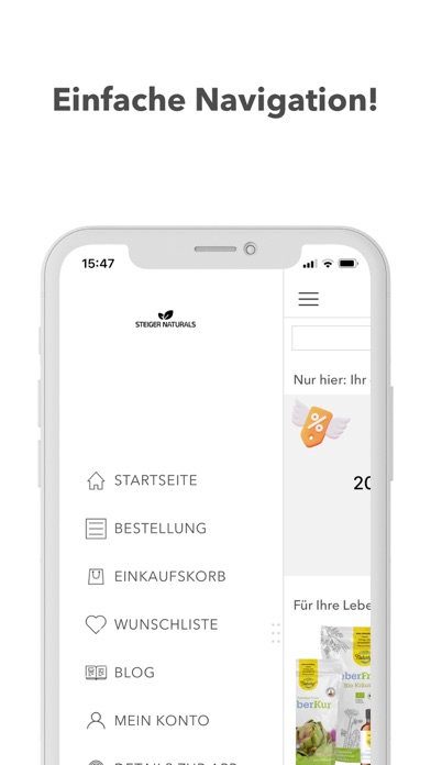 Steiger Naturals Screenshot