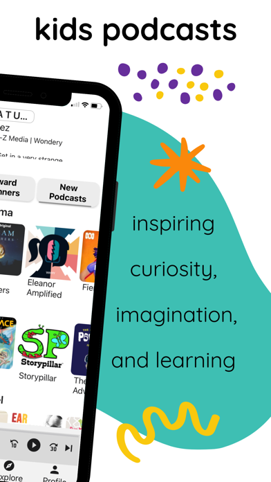 Storitopia: Podcasts For Kids Screenshot
