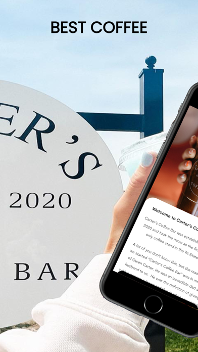 Carter’s Coffee Bar Screenshot