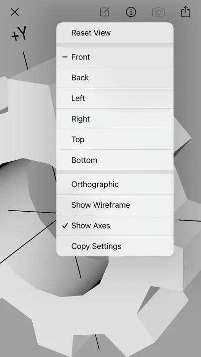 ShapeScript Mobile iPhone-skjermbilde 3