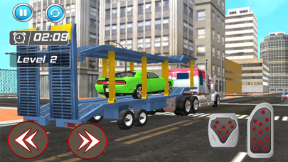 Euro Truck Driving Sim 3D Game Screenshot