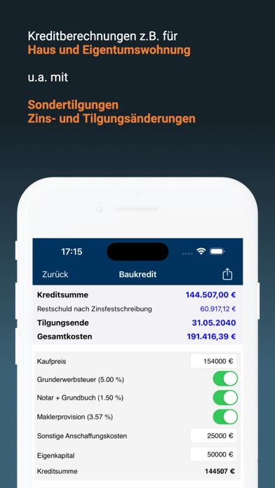 iLohn+Kredit Pro 2024 Screenshot