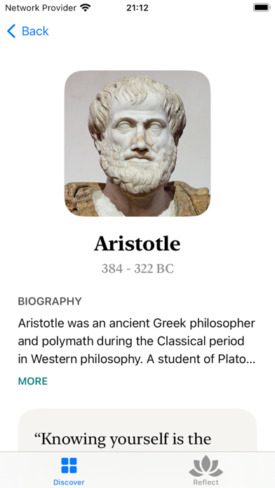 Daily Philosophy Screenshot