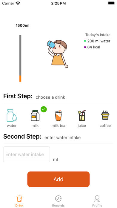 CarrotDirnkWaterTool Screenshot