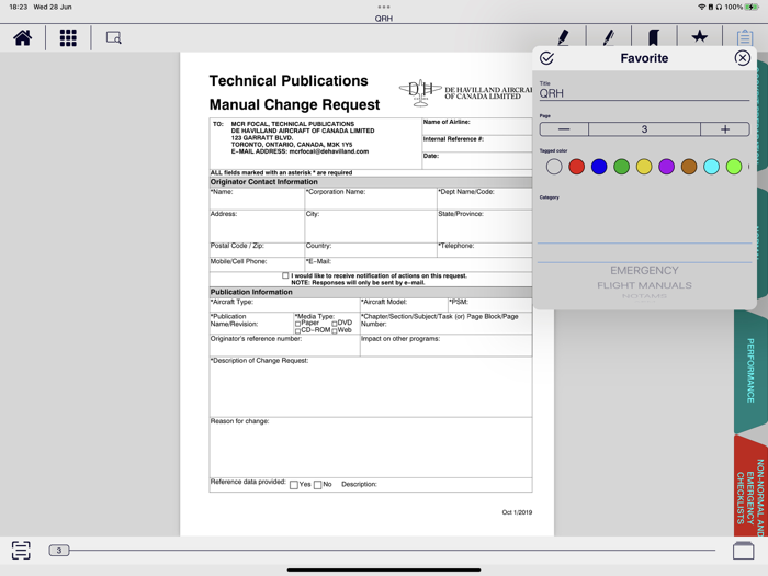 De Havilland Flight Deck